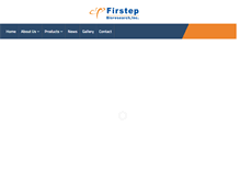 Tablet Screenshot of firstep.com.tw